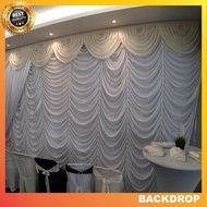 BACKDROP PELAMIN ATAU KANOPI KAIN JERSEY