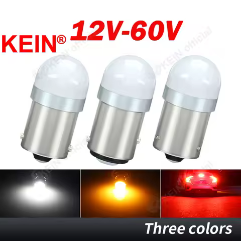 KEIN 12V-60V 24V Truck Car Light P21W BAU15S PY21W R5W R10W 1156 BA15S 1157 Red BAY15D P21/5W Led Bu