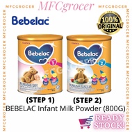 BEBELAC INFANT MILK POWDER (STEP 1/ STEP 2)  800g