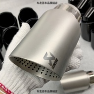 ✅ Muffler ✅ Oblique Nozzle Exhaust Stainless Steel Scorpio Car Modification Exhaust Tip Universal St