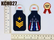 พวงกุญแจ ปัก ยศ จ่าอากาศเอก ทหารอากาศ RTAF RANK KEY CHAIN ราคาพิเศษมาก ราคาโรงงาน เพื่อใช้ สะสม ของฝ