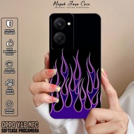HP VIVO Y18 NFC Case - VIVO Y18 NFC FIRE Motif Softcase - VIVO Y18 NFC Phone Case - VIVO Y18 NFC Sil
