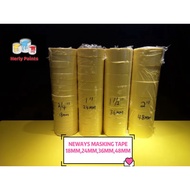 NEWAYS MASKING TAPE 18MM, 24MM, 36MM, 48MM 9Y 1BOX