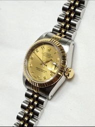 Rolex 勞力士69173女裝(玻璃邊小花）