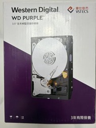 全新 Western Digital WD Purple 2TB 硬碟