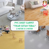 PVC Sheet Carpet Roll Tikar Getah Tebal