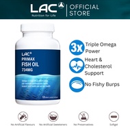 LAC Primax Fish Oil 734 mg (120 Softgels) [Exp Jan 2028] 01405110