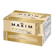 AGF MAXIM Luxury Coffee Special Blend Cafe Latte Stick แม็กซิม กาแฟสำเร็จรูป กล่องสีน้ำเงิน กาแฟดำ ไ