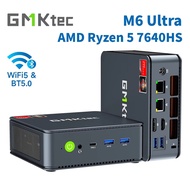 GMKtec M6 Ultra Mini PC AMD Ryzen 5 7640HS DDR5 4800Mhz PCIe3 Wifi6E BT5.2 Windows 11 Pro Desktop Mi