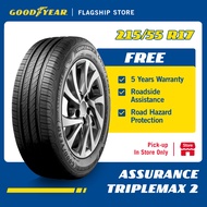 [INSTALLATION/ PICKUP] Goodyear 215/55R17 Assurance Triplemax 2 Tire (Worry Free Assurance) - Odyssey / Previa / Kona [E-Ticket]