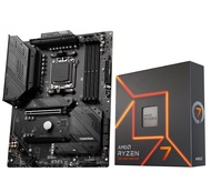 Micro Center AMD Ryzen 7 7700X 8-Core 16-Thread AM5 Unlocked Desktop Processor Bundle with MSI MAG B