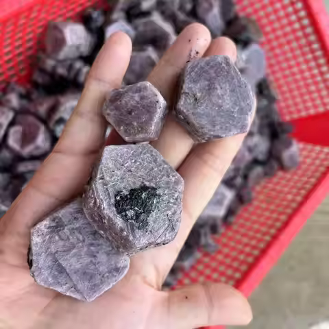 Natural Red Ruby Reiki Healing Raw Gemstone Specimen Red corundum Natural Stone Crystal Mineral Spec