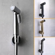 Bidet Sprayer Set Toilet High Pressure Stainless Steel Sprayer ABS Holder 1.5M Hose