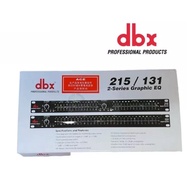Nice Quality DBX 215/131 Graphic Equalizer dbx equalizer 15 band Dbx (Silver Color)