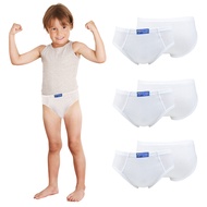 J.PRESS JUNIOR BRIEF รุ่น 9703 สีขาวล้วน (3 ตัว/แพค)