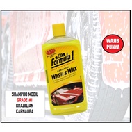 SAMPO PREMIUM CAR SHAMPOO Formula 1 Carnauba Wash n Wax premium car SHAMPOO CAR BODY anti-scratch ca