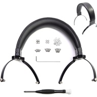 Headband Logam Penuh Kulit Asli Serasi dengan Beyerdynamic DT700 DT770 DT880 DT900 DT990 DT1990 DT17