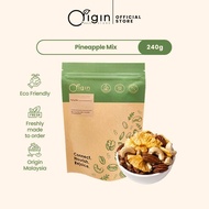 Origin Bulk Store Trail Mix - Pineapple Mix / Nanas Mix (Unsalted) 240g Big Pack Muslim Friendly