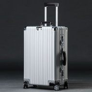 Others - 全鋁鎂合金拉杆箱女萬向輪22寸金屬商務行李箱24寸26寸全鋁