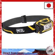 [Petzl] Rechargeable Battery Waterproof & Dustproof Compact Headlamp Aria 2R Yellow/Black E071AA00