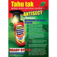 Spray Antisect Semburan membunuh serangga organik/racun serangga