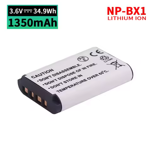 3.6V NP-BX1 Battery 1350mAh NPBX1 Rechargeable Batteries For Sony DSC RX1 RX100 M3 M2 RX1R WX300 HX5