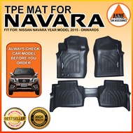 5D Black / 5D Carbon Fiber / 5D Diamond  / TPE Deep Dish for Nissan Navara VL EL Calibre NP300 2008 