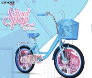 จักรยานเด็ก 7-12 ปี 20นิ้ว Coyote shool pop ทรงวินเทจญี่ปุ่น รุ่นใหม่สีสันสดใส
