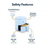 AmpQ Air Fryer Baby Blue 2.9L