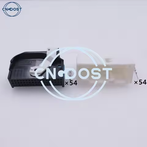 1 Set 54 Pin 4E0 972 144 Auto Plug With Terminal 4E0972144 ECU AC Assembly For Audi BMW Bluetooth Co