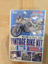 F-Toys 1/24 VINTAGE BIKE KIT Vol.2 SUZUKI GSX1100S 合金電單車 1/24