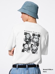 男女適穿 印花T恤Pokemon2