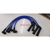 HYUNDAI ATOS 1.0CC PLUG WIRE PLUG CABLE PLUG WAYER SILICONE SET