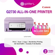 CANON PIXMA G2730 G3730 (Wireless) All in One Print / Scan / Copy Ink Tank Refillable Printer Suppor