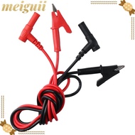 MEIGUII Alligator clip Soft test cable wires 3.3ft /1m Lab test cable Test lead