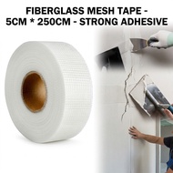 Fiberglass Mesh Tape Partition Tape Self-Adhesive Fiberglass Drywall Joint Mesh Tape Fiber Mesh Crac