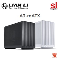 Lian Li A3-M-ATX Gaming Case -Black/White/Wooden