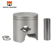 ชุดลูกสูบ6H4-11631สำหรับมอเตอร์ติดท้ายเรือยามาฮ่า2T 40HP 50HP 3สูบ6H4-11631-09 6H4-11631-00ชิ้นส่วนเ