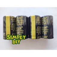 1pcs JCCON 50V 10000-uF 10000uF Aluminum Electrolytic Capacitor