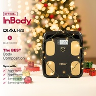 Official Distributor - InBody Dial H20 Smart Body Composition Scale, Body Fat, BMI | Midnight Black