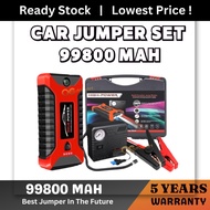 99800mAh Jumper Powerbank Car Jumper Power Bank Jumper Kereta Power Bank Jump Starter Car With Pump Jumper