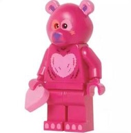 【客之坊】正品樂高bam情人節粉紅熊 LEGO人仔 BAM自組人仔