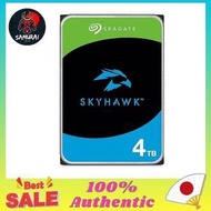 Seagate SkyHawk 3.5 inch 4TB Internal Hard Drive Disk HDD CMR 6Gb/s 256MB 5400rpm Network Surveillance Camera Video Recorder ST4000VX016 Shipped directly from Fukuoka Japan