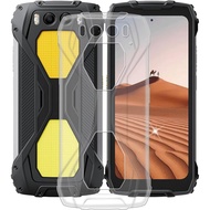 for Blackview BV7300 (6.67") Case, Soft Silicone Bumper Shell Transparent Flexible Rubber Phone Prot