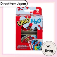 Mattel Game UNO UNO H2O Waterproof Card Game Outdoor 2-10 Players Ages 7+ HMM00 [Direct from Japan]