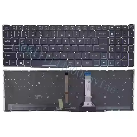 New For Acer Predator Helios 300 PH315-54 PH315-55 PH317-55 PH317-56 Series Laptop Keyboard US Backl
