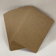 Fion A6/A7|Red Kraft Paper 250lbs|Small Card|Double Sided Different Colors|Card/Postcard/Bookmark/Co