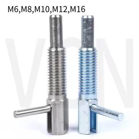 Hand-Retractable Plungers Index Bolt LBLT VCN233 Indexing Plungers,L Handle, Long Stroke ,With Lock,