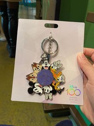 🔆香港迪士尼代購 🎡100週年 米奇與好友 鑰匙圈 吊飾