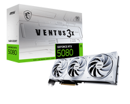 Card màn hình MSI GeForce RTX 5080 16G VENTUS 3X OC White